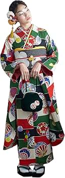 Amazon | ふりふ 【KIMONO姫掲載】振袖「まりぼんぼん」 成人式